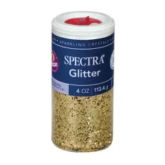 Spectra&reg; 4oz. Glitter Sparkling Crystals Gold