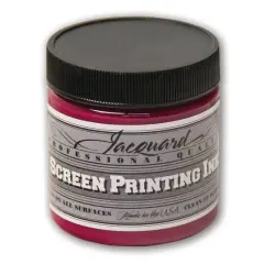 Jacquard Professional Screen Printing Ink, 4oz. Process Magenta