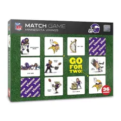NFL Memory Match Game Minnesota Vikings