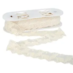 2.2" Ivory Embroidery Lace Trim by Celebrate It&reg;