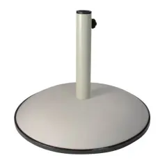 18" Natural Concrete Outdoor Patio Umbrella Base