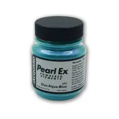 Jacquard Pearl Ex Pigment, 0.5oz. Duo Aqua Blue