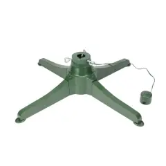 18" Green Musical Rotating Artificial Christmas Tree Stand