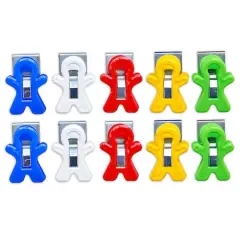The Pencil Grip&trade; Magnet Man&reg; Assorted Magnetic Clips, 10ct.