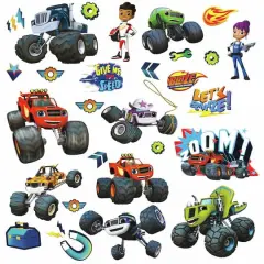 RoomMates Blaze & The Monster Machines Peel & Stick Decals
