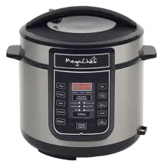 Megachef 6qt. Digital Pressure Cooker With 14 Pre-set Multi Function Features