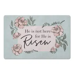 He is Risen 18" x 27" Floor Mat