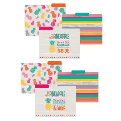Teacher Created Resources Tropical Punch File Folders, 2 Packs of 12