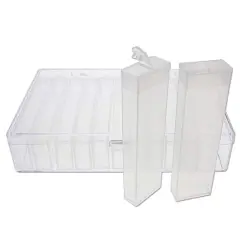 The Beadsmith&reg; Fliptop 12 Box Storage System