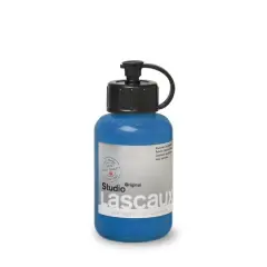 Lascaux Studio Acrylic Paint, 85mL 945 Cerulean Blue
