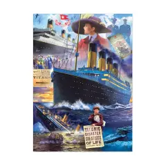 The Titanic - Collage Puzzle: 1000 Pcs