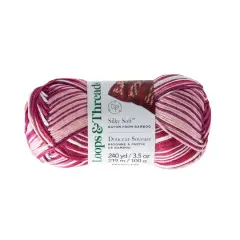 Silky Soft&trade; Multi Yarn by Loops & Threads&reg; Carnation