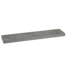 Household Essentials Floating Wall Shelf Gray