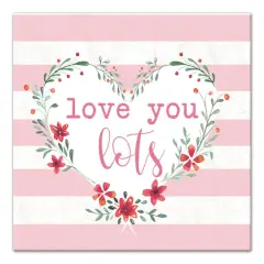 Love You Lots Canvas Wall Art