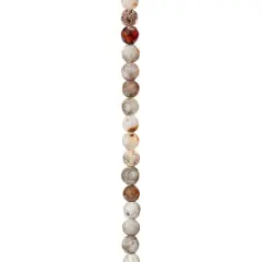 Natural Agate Round Beads, 6mm by Bead Landing&trade;