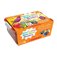Scholastic&reg; Level D Nonfiction Sight Word Readers Classroom Tub Set, 6 Packs of 25