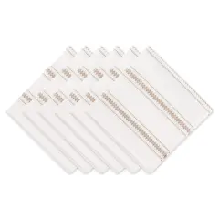 DII&reg; Stone Zig Dobby Stripe Cloth Dinner Napkins, 6ct.
