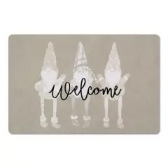 Gnome Welcome 27x18 Floor Mat