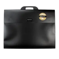 Dekko Jet Black Translucent Folio