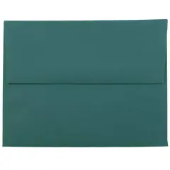 JAM Paper 4.375" x 5.75" Premium Invitation Envelopes, 50ct. Teal