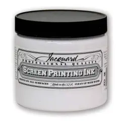 Jacquard Professional Screen Printing Ink, 16oz. White