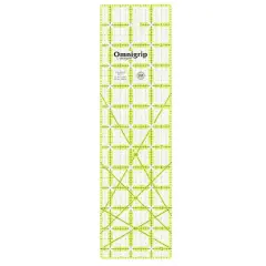 Omnigrip&reg; by Omnigrid&reg; 3.5" x 12.5" Non-Slip Rectangle Quilting Ruler