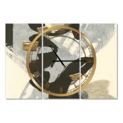 Designart 'Glam Collage Ii Modern Multipanel Wall Clock