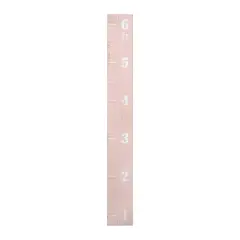 Hello Honey&reg; 66'' Pink Growth Chart Ruler Wall D&eacute;cor