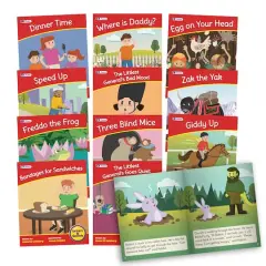 Junior Learning&reg; Letters & Sounds Phase 6 Fiction Educational Learning Set