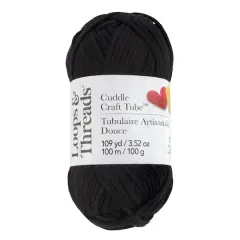 Cuddle Craft Tube&trade; Yarn by Loops & Threads&reg; Starless Night