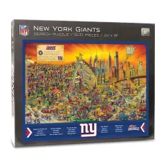 Joe Journeyman NFL 500 Piece Jigsaw Puzzle New York Giants