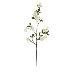 38" White Blossom Flower Stems, 3ct.