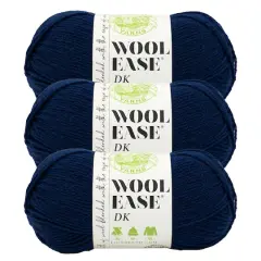3 Pack Lion Brand&reg; Wool-Ease&reg; DK Yarn Navy