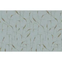 Roommates Ivory Coast Mural Peel & Stick Wallpaper Gray/Blue