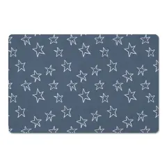 Simple Star Pattern 27" x 18" Floor Mat