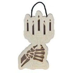 8.5" Candelabra DIY LED Plywood D&eacute;cor by Make Market&reg;