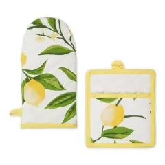 Lemon Bliss Print Kitchen Set