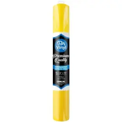 PA Vinyl Gloss Permanent Adhesive Vinyl Yellow