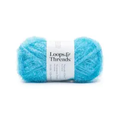 Squeaky Clean&trade; Sparkle Yarn by Loops & Threads&reg; Sparkle Azure