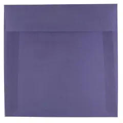 JAM Paper 6.5" x 6.5" Square Translucent Vellum Envelopes, 25ct. Wisteria Purple