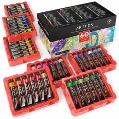 Arteza&reg; 60 Color Gouache Paint Set