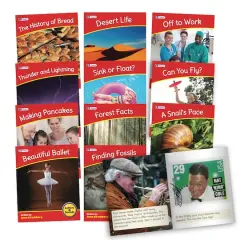 Junior Learning&reg; Letters & Sounds Phase 6 Non-Fiction Educational Learning Set