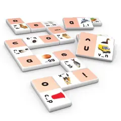 Junior Learning&reg; Match & Learn Short Vowel Dominoes
