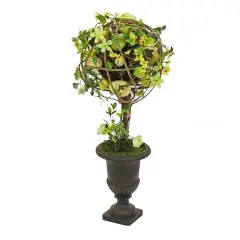 26" Flowers & Eggs Ball Topiary
