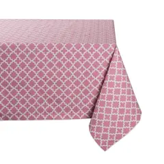 Rose Lattice Tablecloth 60" x 104"