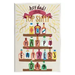 Stupell Industries Dad You're Top Shelf Phrase Wall Plaque Art