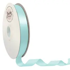 Gwen Studios Double Faced Satin Ribbon Light Blue