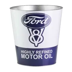 American Art D&eacute;cor&trade; 11" Ford V8 Decorative Metal Trash Can