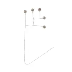 JAM Paper Clear Large Rhinestone Spray, 12ct.