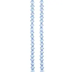 Preciosa Glass Crystal Bicone Beads, 4mm by Bead Landing&trade; Light Sapphire